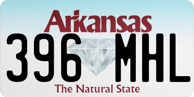AR license plate 396MHL