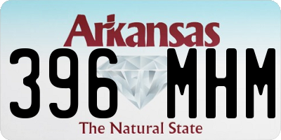 AR license plate 396MHM