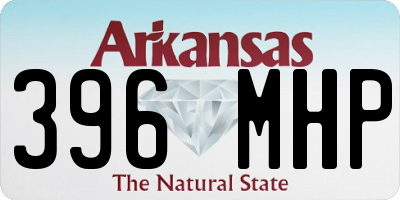 AR license plate 396MHP