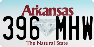 AR license plate 396MHW