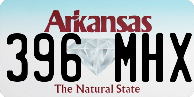 AR license plate 396MHX