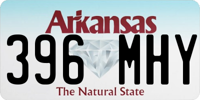 AR license plate 396MHY
