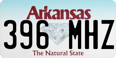 AR license plate 396MHZ