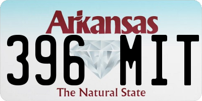 AR license plate 396MIT