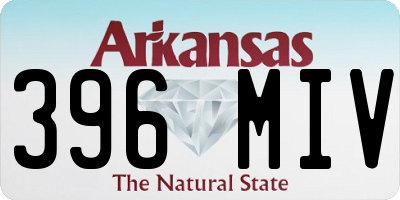 AR license plate 396MIV