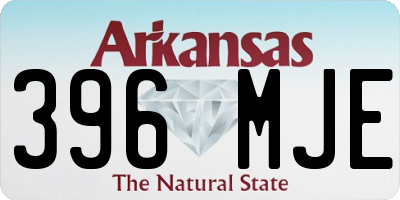 AR license plate 396MJE