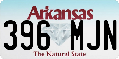 AR license plate 396MJN