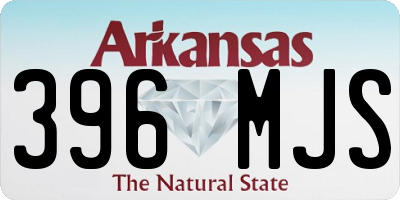 AR license plate 396MJS