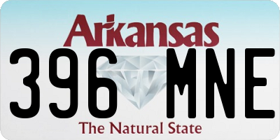 AR license plate 396MNE