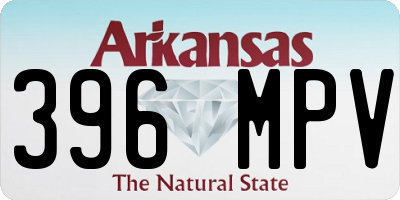 AR license plate 396MPV