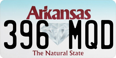 AR license plate 396MQD