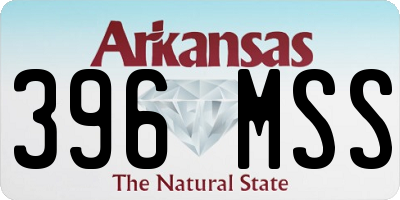 AR license plate 396MSS