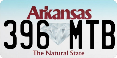 AR license plate 396MTB