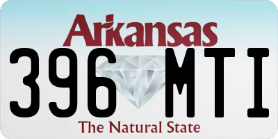 AR license plate 396MTI