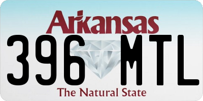 AR license plate 396MTL