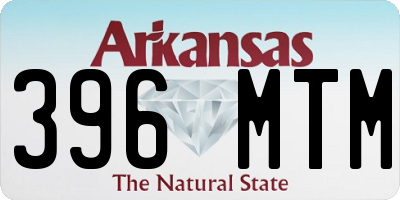 AR license plate 396MTM