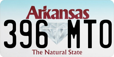 AR license plate 396MTO