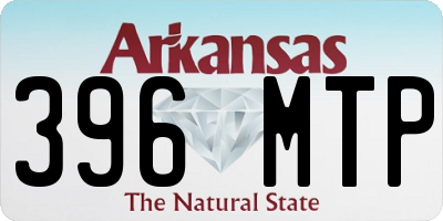 AR license plate 396MTP
