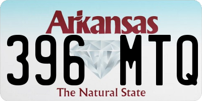 AR license plate 396MTQ