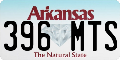 AR license plate 396MTS
