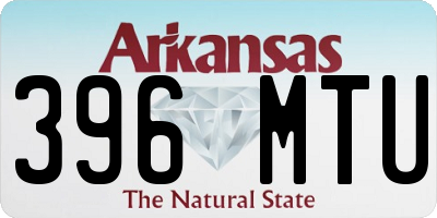 AR license plate 396MTU