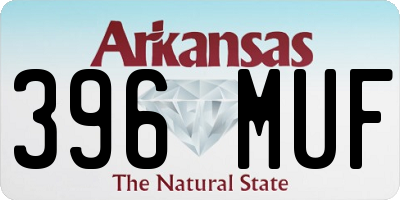 AR license plate 396MUF