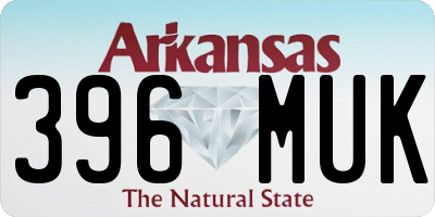 AR license plate 396MUK