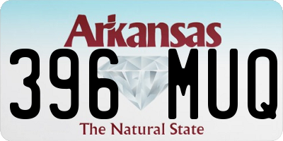 AR license plate 396MUQ