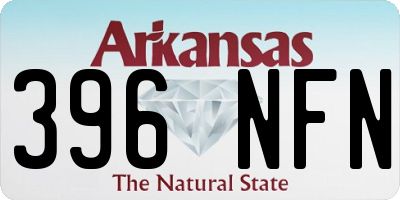 AR license plate 396NFN