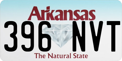 AR license plate 396NVT