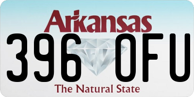 AR license plate 396OFU