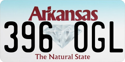 AR license plate 396OGL