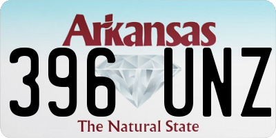 AR license plate 396UNZ