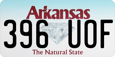 AR license plate 396UOF