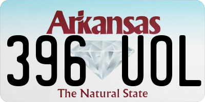 AR license plate 396UOL