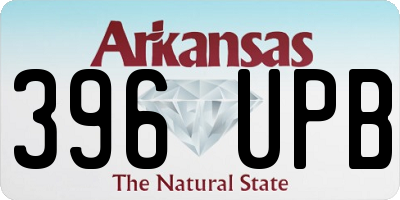 AR license plate 396UPB