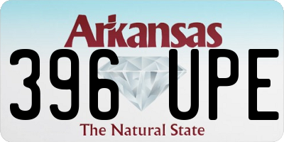 AR license plate 396UPE