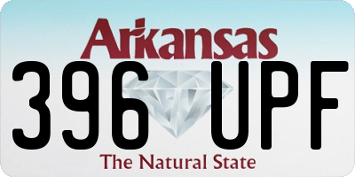 AR license plate 396UPF