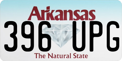 AR license plate 396UPG