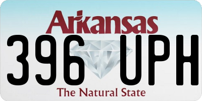 AR license plate 396UPH