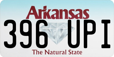 AR license plate 396UPI