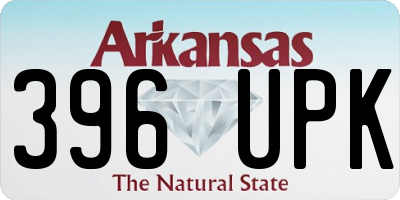AR license plate 396UPK