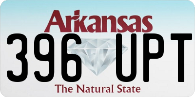 AR license plate 396UPT
