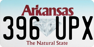 AR license plate 396UPX