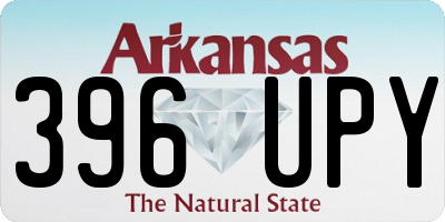 AR license plate 396UPY