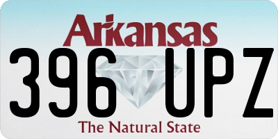 AR license plate 396UPZ
