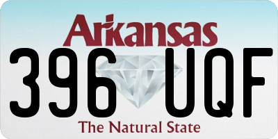 AR license plate 396UQF