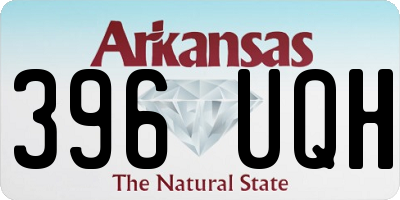 AR license plate 396UQH