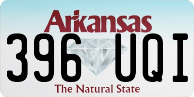 AR license plate 396UQI