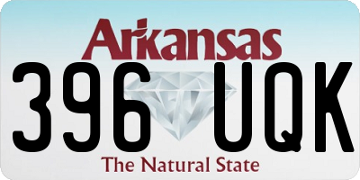 AR license plate 396UQK